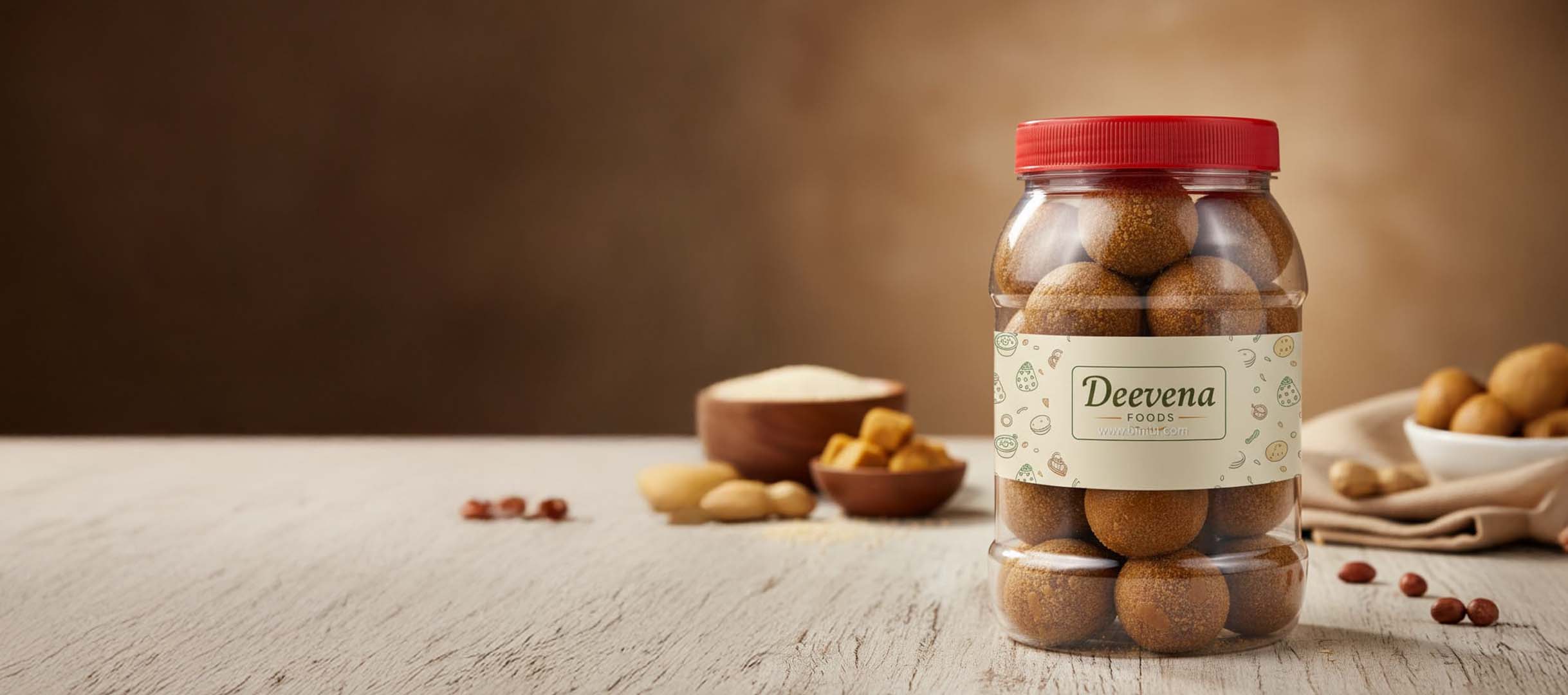 deevena foods banner